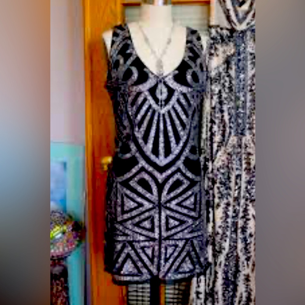 Dry Lake Sleeveless Sequin Dress